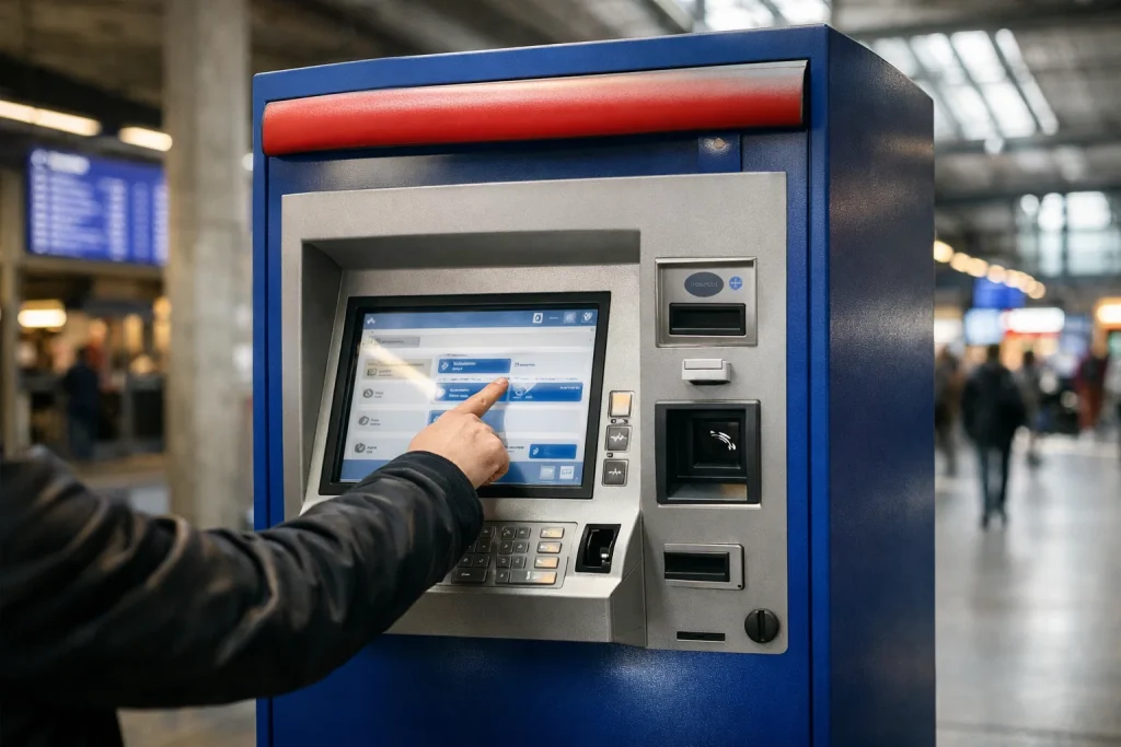Bitcoin ATM Schweiz — BTC kaufen am SBB-Automaten für Sportwetten